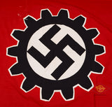 German WWII DAF Labor Front Banner