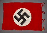 Veteran Bring Back German WWII NSDAP Souvenir Party Banner