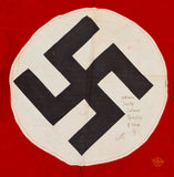 Veteran Bring Back German WWII NSDAP Souvenir Party Banner