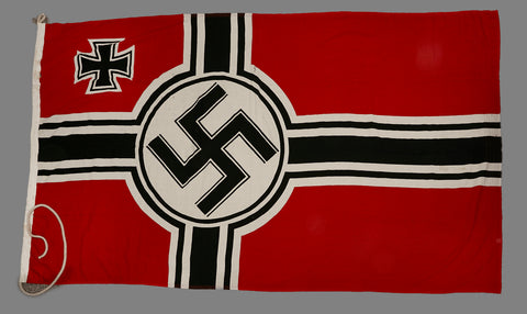 German WWII Kriegsmarine Battle Flag