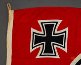 German WWII Kriegsmarine Battle Flag