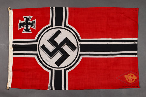 German WWII Kriegsmarine Battle Flag