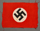 German WWII Cut Party Flag
