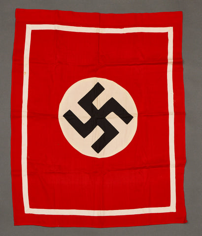 Veteran Bring Back German WWII Political Party Podium Banner