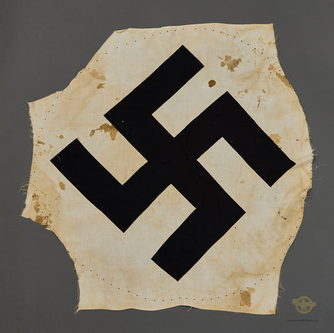 German WWII Center Section of Large Banner