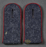 German WWII Luftwaffe Flak Slip on Shoulder Boards