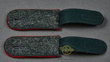 German WWII Luftwaffe Flak Slip on Shoulder Boards