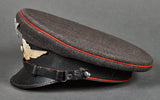 WWII German Luftwaffe Other Ranks Artillery Visor Cap