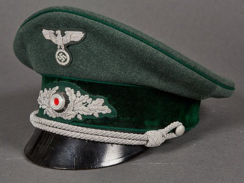Third Reich Forestry Officials Visor Cap