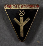 Veteran Bring Back German WWII Female Workers Organization Pinback