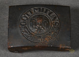 German WWII Kreigsmarine Combat Steel Buckle by RODO