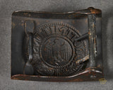 German WWII Kreigsmarine Combat Steel Buckle by RODO