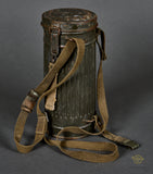 German WWII Gas Mask Can