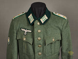 WWII German Army Mountain Trooper Officer Early Tunic and Trousers