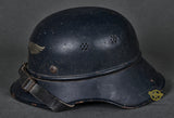 German Model 1938 Luftschutz Helmet
