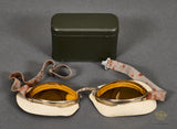 WWII French Made Goggles Used by Luftwaffe Pilots