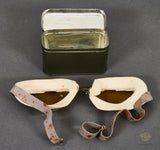WWII French Made Goggles Used by Luftwaffe Pilots