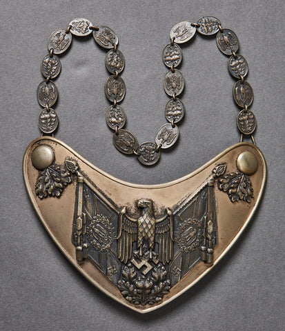 WWII German Army Standard Bearer Gorget
