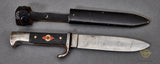 German WWII Hitler Youth Knife by Hartkopf & Co w/Motto***STILL AVAILABLE***