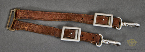 German WWII RAD Leader’s Leather Service Hangers