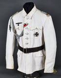 WWII German Summer Tunic for Infantry Officer
