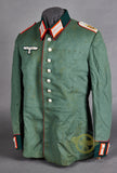WWII German Army Observer Artillery Captain Private Purchase Waffenrock, Named