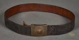 German WWII DAK Army Combat Belt and Buckle