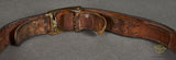 German WWII DAK Army Combat Belt and Buckle
