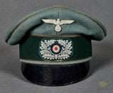 German WWII General’s “Crusher Cap” Style Visor Cap