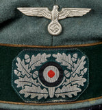 German WWII General’s “Crusher Cap” Style Visor Cap