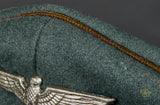 German WWII General’s “Crusher Cap” Style Visor Cap