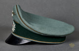 German WWII General’s “Crusher Cap” Style Visor Cap