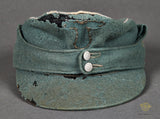 Very Salty Army Private Purchase Model 1943 Officer Cap, Named