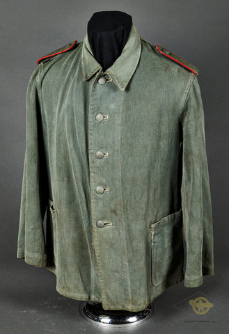 WWII German Army HBT Drill Tunic