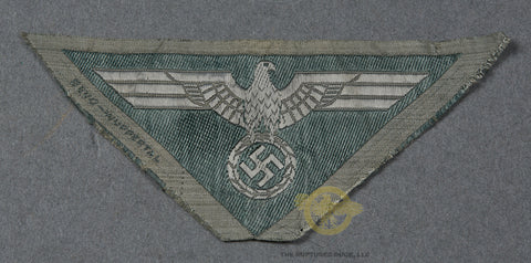 German WWII Army Tunic Bevo Breast Eagle M-44 EM Enlisted Man’s