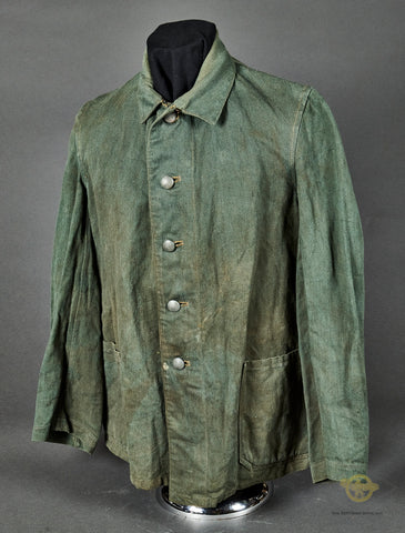 WWII German Army HBT Drill Tunic