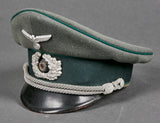 WWII German Army Administration Officer Visor Cap, Private Purchase by eReL