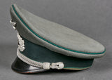 WWII German Army Administration Officer Visor Cap, Private Purchase by eReL
