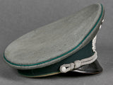 WWII German Army Administration Officer Visor Cap, Private Purchase by eReL