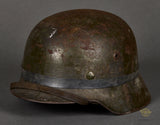 WWII German Army Model 1935 Combat Helmet