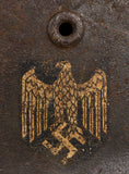 WWII German Army Model 1940 Single Decal Helmet