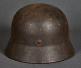 WWII German Army Model 1940 Single Decal Helmet