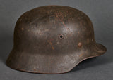 WWII German Army Model 1940 Single Decal Helmet
