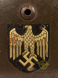 WWII German Army Model 1935 Double Decal Helmet