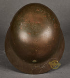 WWII German Army Model 1935 Double Decal Helmet