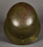 WWII German Army Model 1935 Double Decal Helmet