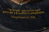 Third Reich Model 1938 Luftschutz Helmet