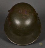 German Model 1916 Transitional WWII Army Single Decal Helmet
