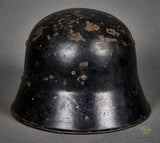 Allgemeine SS Model 1916/7 Double Decal Helmet, Direct Veteran Family Acquisition