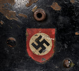 Allgemeine SS Model 1916/7 Double Decal Helmet, Direct Veteran Family Acquisition